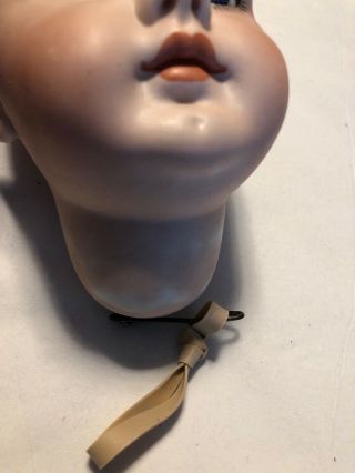 Hard To Find Antique S & H 949 Closed Mouth Doll Head.  As Found 6