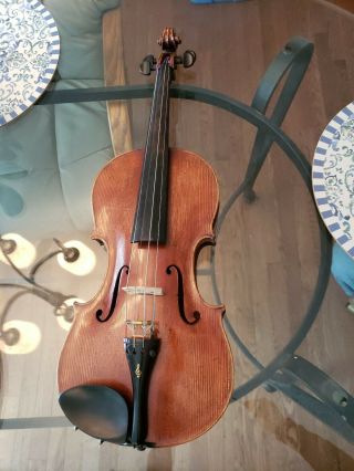 Old Antique 19th Century??? Violin & Bow,  Not Labeled,  Unknown,