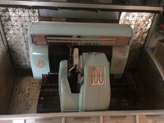 Antique (1954) Seeburg Select - O - Matic 100 Jukebox It Lights Up Needs Some Work 3