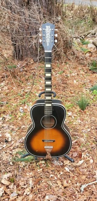 Vintage Old Kraftsman Acoustic Guitar 1960 