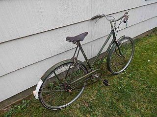 VINTAGE LADIES 23 INCH RALEIGH 3 SPEED BICYCLE FOR RESTORATION/OVERHAUL USA 3