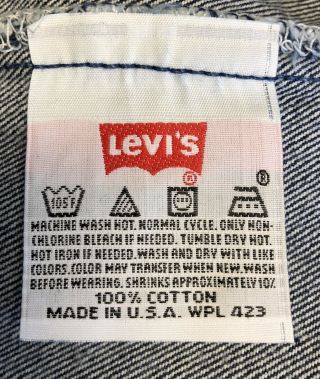 3 Pairs Vintage Levis Usa 501 Xx Stf Denim Jeans,  Not Washed Or 1 Wash