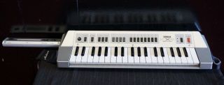 Yamaha Kx5 Keytar Vintage Remote Midi Controller Silver W/ Strap