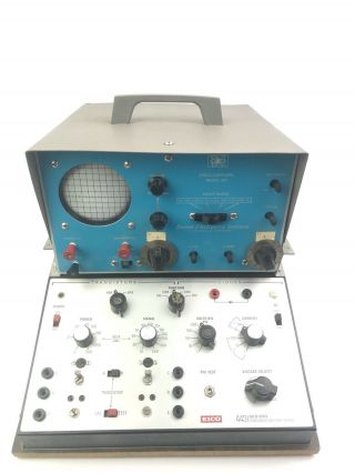 Vintage United Electronics Institute Oscilloscope Model 301 Eico 443 Solid State