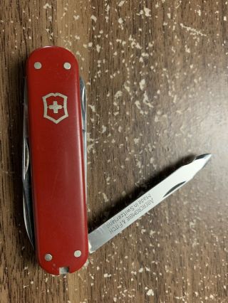 Vintage Victorinox Swiss Army Knife Abercrombie & Fitch,