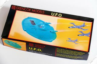 Glencoe Lindberg Horikawa Ufo Flying Saucer Model Kit Vintage Robot Space Toy