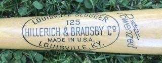 Vtg NOS 1960s Don Wert Louisville Slugger H&B 33” Baseball Bat 1968 Tigers RARE 3