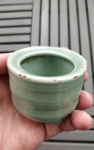 Antique Chinese Porcelain Longquan Celadon Glazed Incense Burner Censer Pot Vase 5