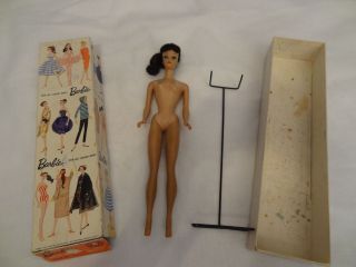 Vintage Mattel Barbie 4/5 with stand and swimsuit sun glasses 6
