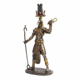 Ancient Egyptian Legend God Of Technology Invention Thoth Figurine Faux Bronze