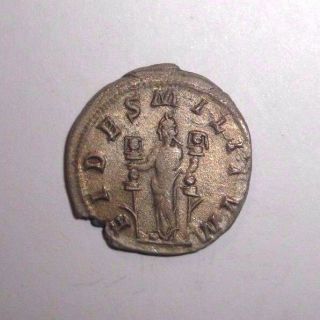 Ancient Roman,  Gordian III,  238 - 244 AD.  AR Antoninianus 2