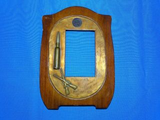Wwi Pow Made Picture Frame 1919 (38)