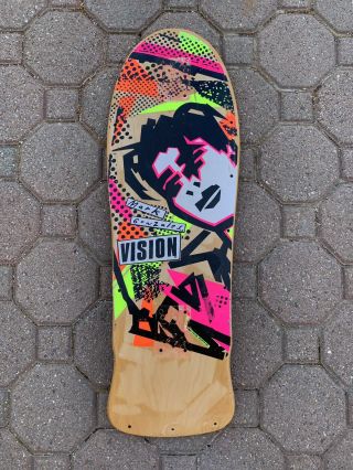 Vintage Mark Gonzales Vision Skateboard Orginal 80 
