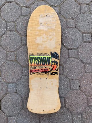 Vintage Mark gonzales Vision skateboard orginal 80 ' s 2