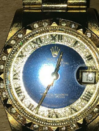 Rolex 18K Gold Watch Vintage 2
