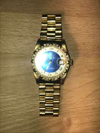 Rolex 18K Gold Watch Vintage 4