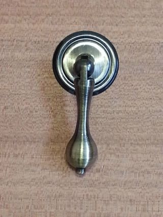 Solid Brass Teardrop Handle - Set Of 4 (in Style Of 1953)