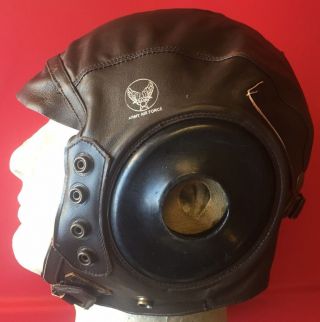 Usaaf Type A - 11 Leather Flying Helmet