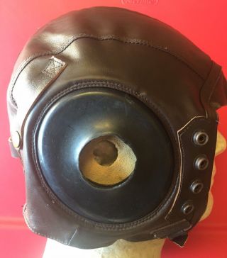 USAAF TYPE A - 11 LEATHER FLYING HELMET 2