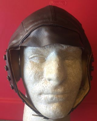 USAAF TYPE A - 11 LEATHER FLYING HELMET 3