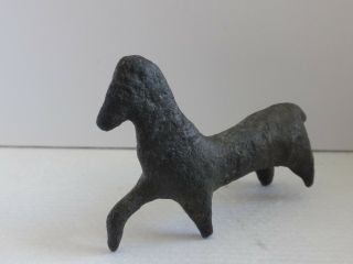 Ancient Roman Bronze Figure Of Horse,  1st - 3rd Ad 20 G / 43 M