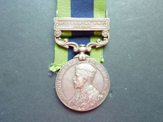 British India General Service Medal With North West Frontier 1919 Bar