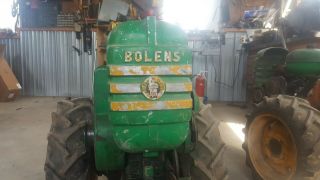 TWO Vintage Two Wheeled Bolen Garden Tractors 3
