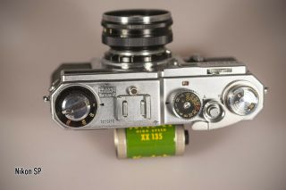 Vintage Nikon SP Camera f1.  4 Nikkor Lens 3