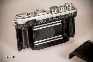 Vintage Nikon SP Camera f1.  4 Nikkor Lens 5