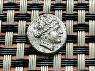 Euboea,  Histiaia 196 - 146 Bc Ar Tetrobol " Nymph Histiaia " Ancient Greek Coin