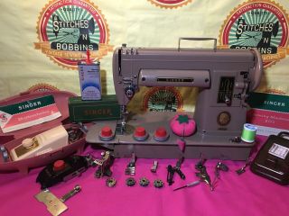 Vintage Singer 301a Sewing Machine Cleaned & Serviced