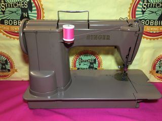 Vintage Singer 301A Sewing Machine Cleaned & Serviced 4