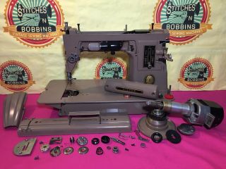 Vintage Singer 301A Sewing Machine Cleaned & Serviced 9