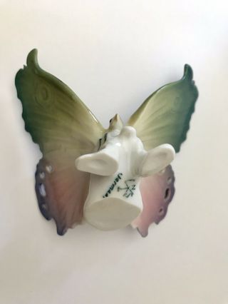 Vintage Karl ENS Thuringia Volkstedt Germany Porcelain Art Butterfly Figurine 5