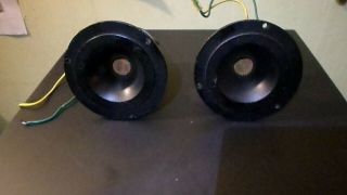 Vintage Pair 1964 Atlas Rp302 Alnico 8 Ohm Tweeters Use Jensen Diaphragm