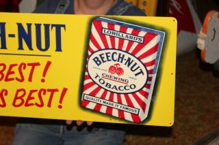 Vintage 1950 ' s Beech - Nut Chewing Tobacco Gas Oil 27 