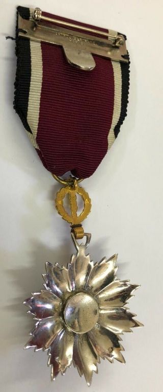 1921 Jordan Order of Independence Medal Badge Wissam Istiqlal Hussein Bin Ali 5