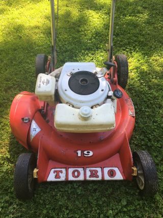 Vintage Toro Push Mower 19” Cut Local