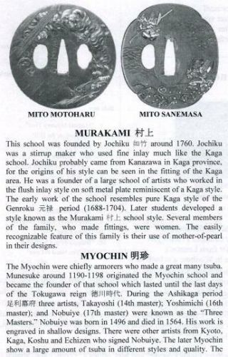 Tsuba Japanese Sword Guards School - Groups Artists Book English 2012 4