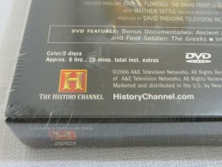 THE HISTORY CHANNEL Decisive Battles of the Ancient World (3 - DVD Set,  2006 7