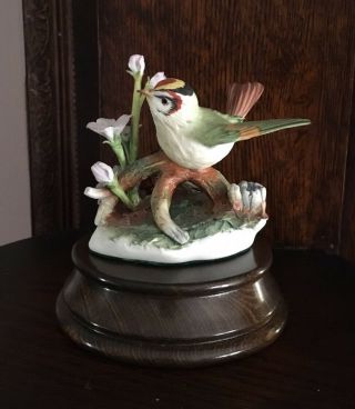 Rarely Offered Nueva Buen Retiro Nbr Porcelain Bird Figurine Spain