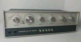 Crown IC - 150A Audiophile Preamp Stereo Preamplifier Vintage Amp 2