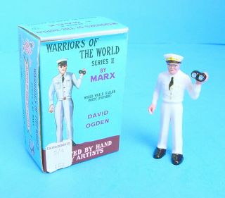 1960s Marx Usa Boxed Warriors Of The World 7 David Ogden Sailor Hand Painted