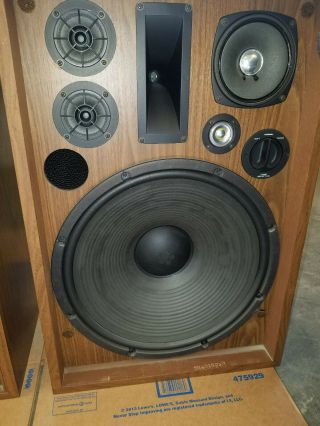 Vintage Kenwood KL - 777D speakers Great Sound - 6