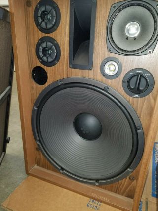 Vintage Kenwood KL - 777D speakers Great Sound - 7