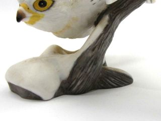 1988 Franklin Porcelain Reportorial Birds of Prey Falcon Figurine 4