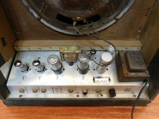 Vintage Silvertone 1482 Model Guitar Tube Amp Amplifier 11
