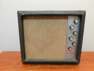Vintage Silvertone 1482 Model Guitar Tube Amp Amplifier 2