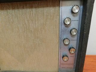 Vintage Silvertone 1482 Model Guitar Tube Amp Amplifier 3