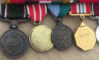 Jordan Group Bar of8 Miniature Medal Badge Order WW II Military Joint Operations 6